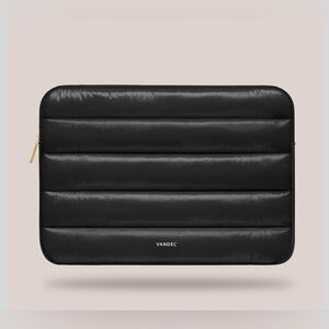 VANDEL - The Original Puffy Laptop Sleeve 13-14 Inch in Shiny Black